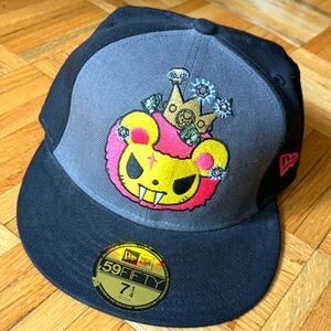 Tokidoki Lion 59 Fifty New Era fitted hat 2009 Size 7 1/4